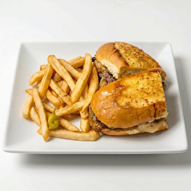 French Dip Sandwich.