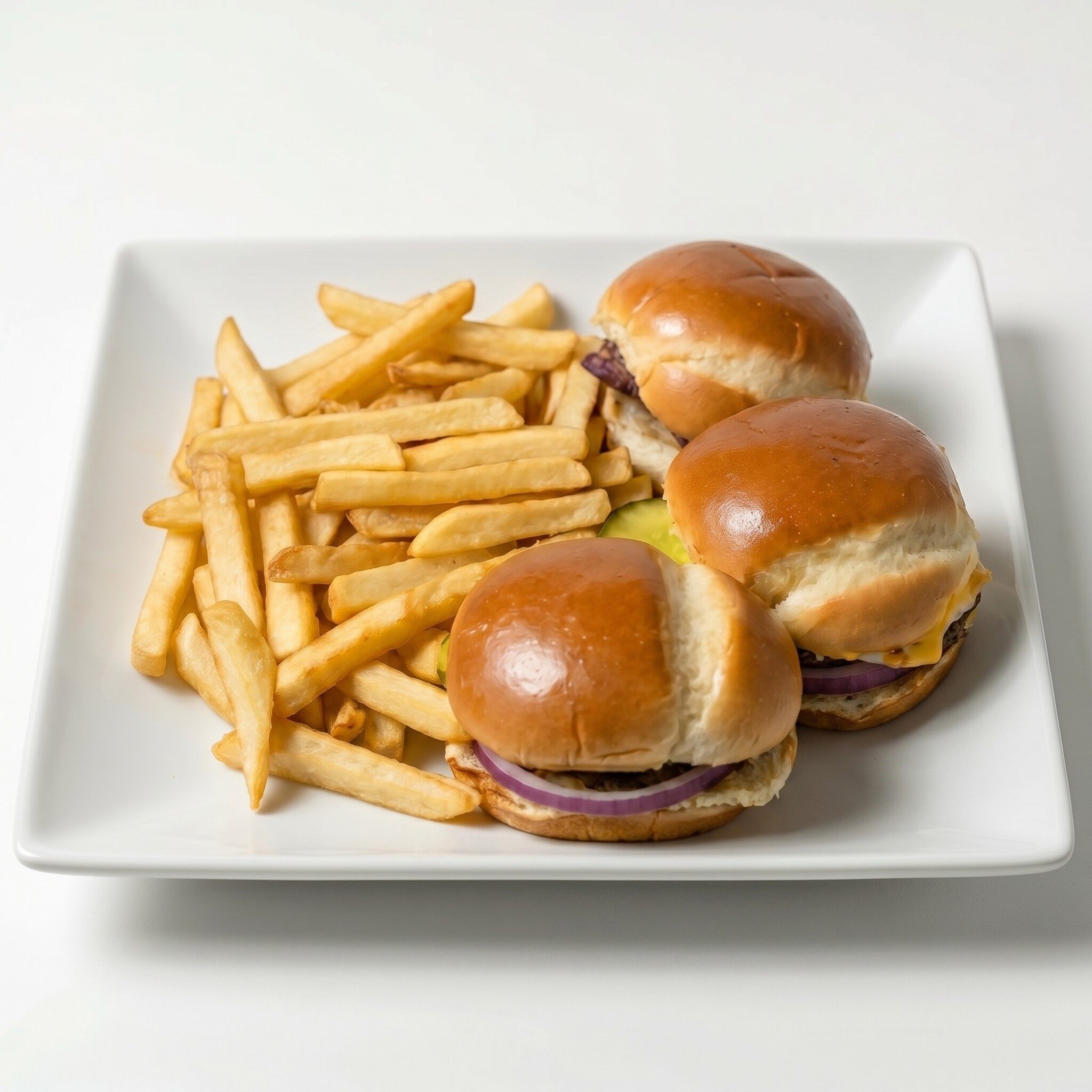 Bacon Cheese Burger Sliders.