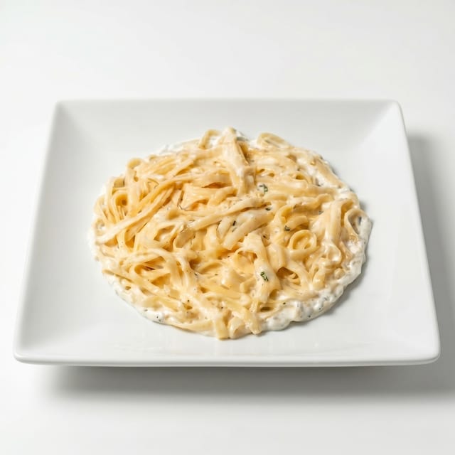 Fettuccine Alfredo Pasta.
