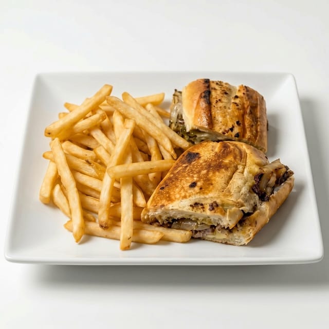 Philly Cheesesteak Sandwich.